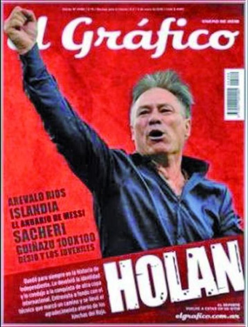 La popular revista deportiva argentina  El Gráfico cierra su edición impresa