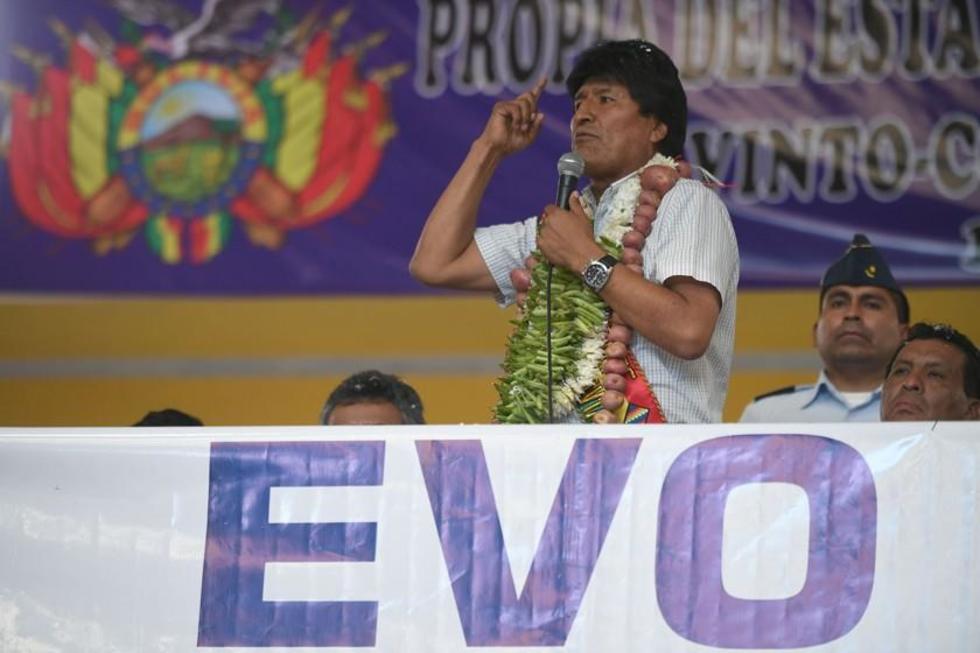 Evo: “jamás hay que mentir, porque las mentiras tienen ‘patas cortas’”