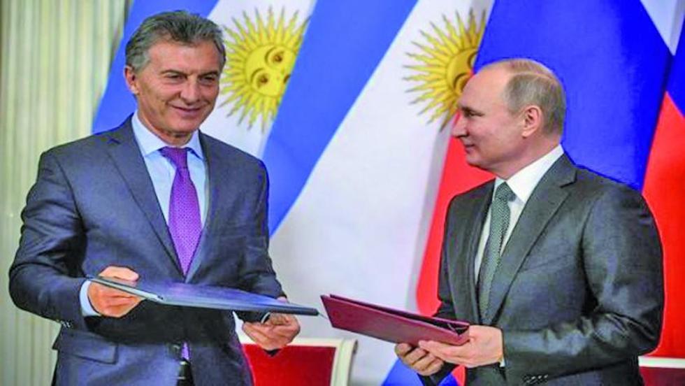 Macri y Putin firman una declaración conjunta sobre diálogo estratégico
