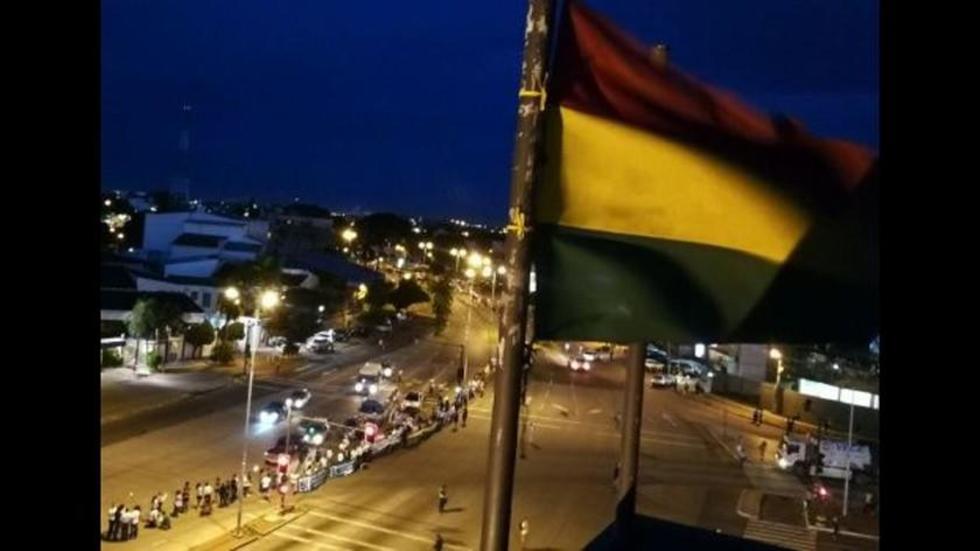 Una cadena humana de teas exige que se respete el 21 F