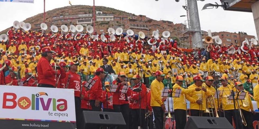 Festival de bandas tiene 6.000 músicos