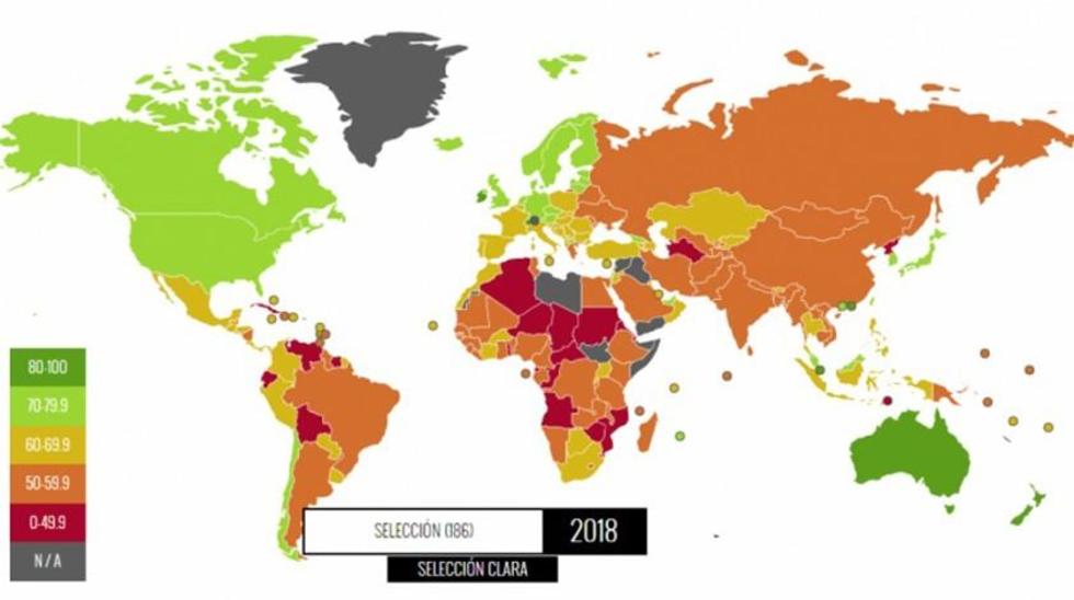 Bolivia, entre 10 países del mundo con menos libertad económica