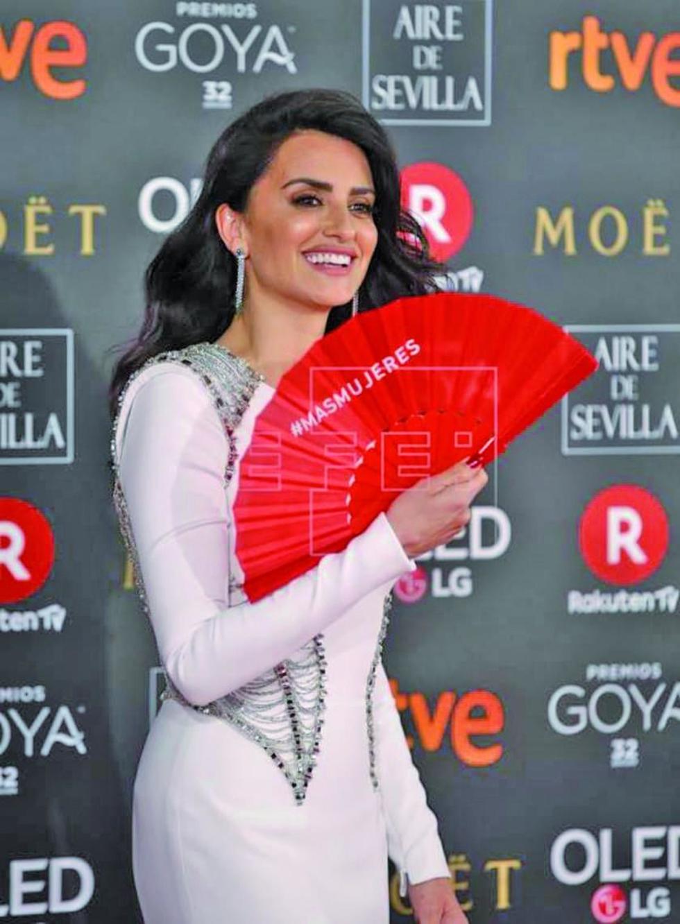 Penélope Cruz exige igualdad con las mujeres