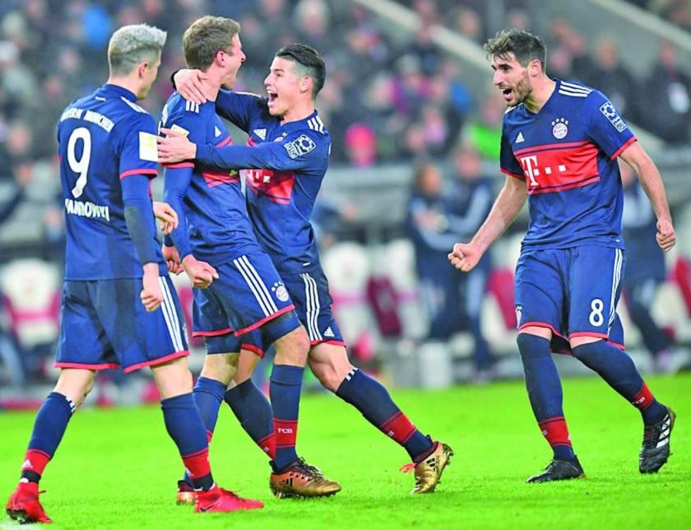 Bayern derrota a Maguncia con goles de Franck Ribery y James Rodríguez