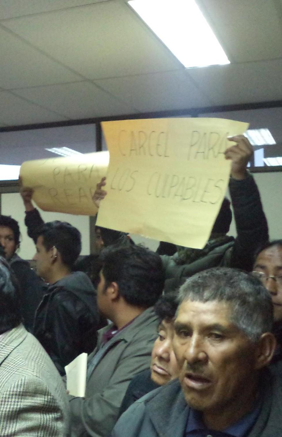 Cuatro personas de las seis van a la cárcel por el caso Reader Carreño