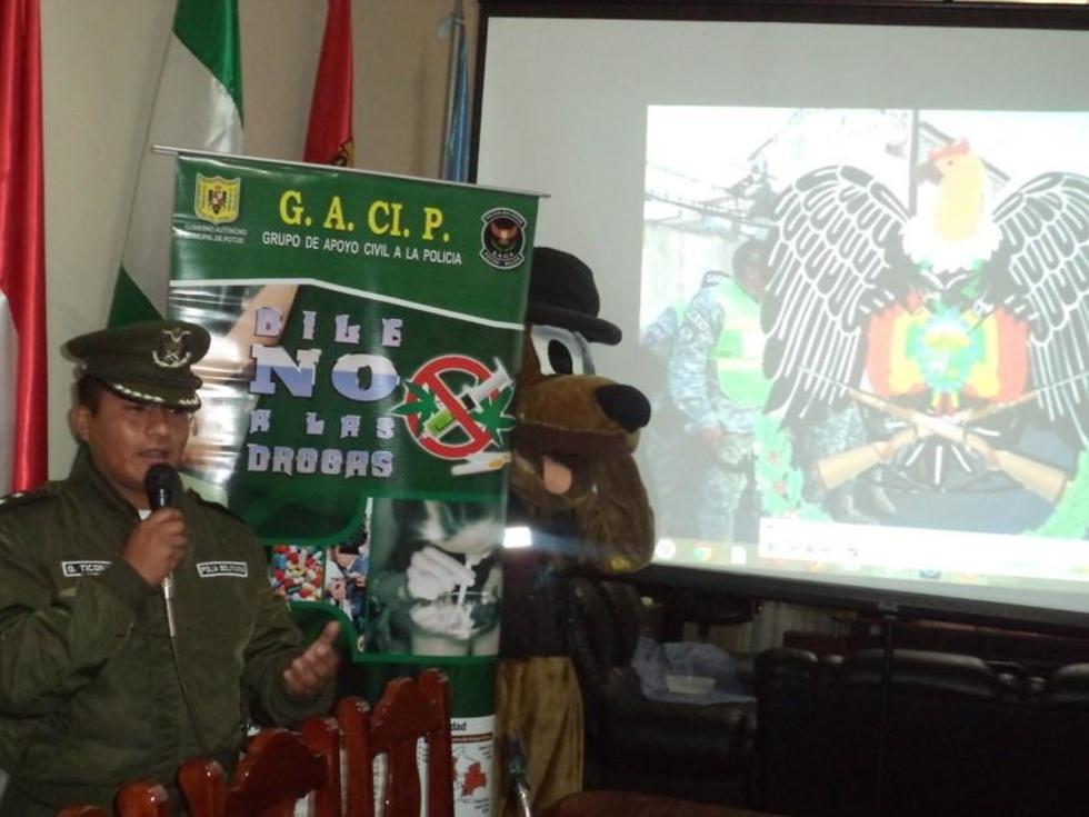 Policía invita a voluntarios a ser parte del Gacip
