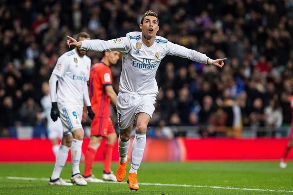 Real Madrid golea 5-2 a Real Sociedad 