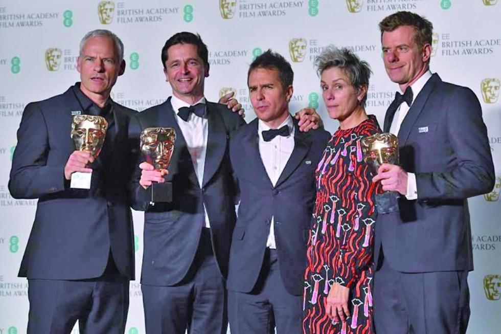 El BAFTA premia a Three Billboards