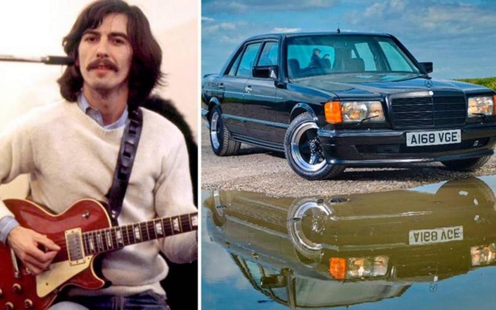 Subastarán el Mercedes del Beatle Harrison