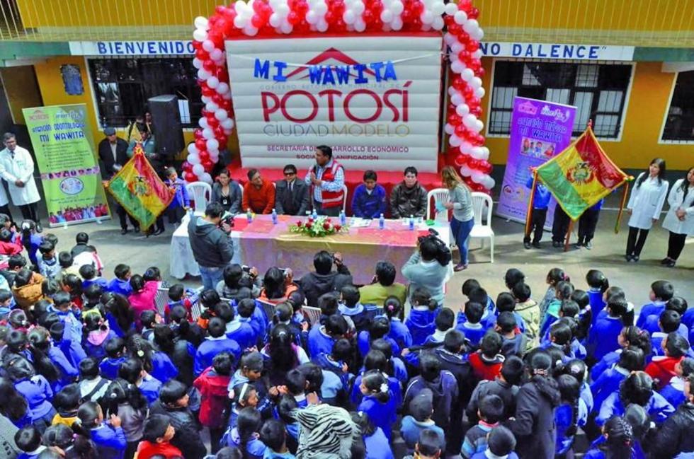 Inauguran actividades del programa “Mi Wawita”