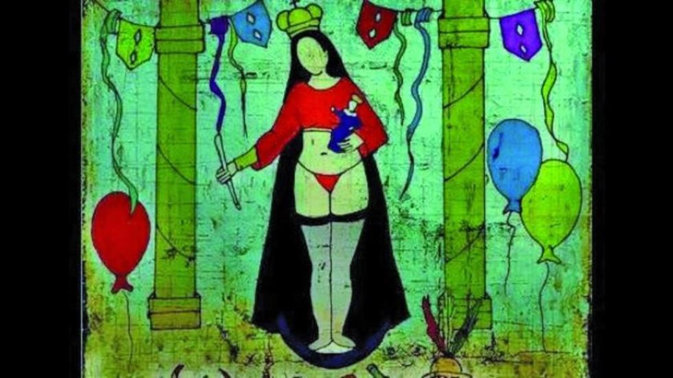 Objetan en Oruro pintura de Virgen