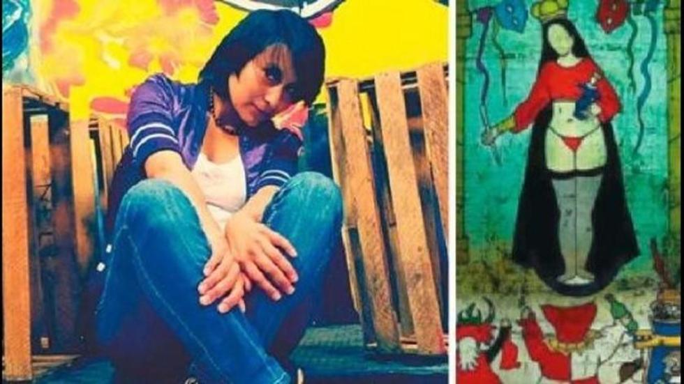 Responde artista que pinta Virgen