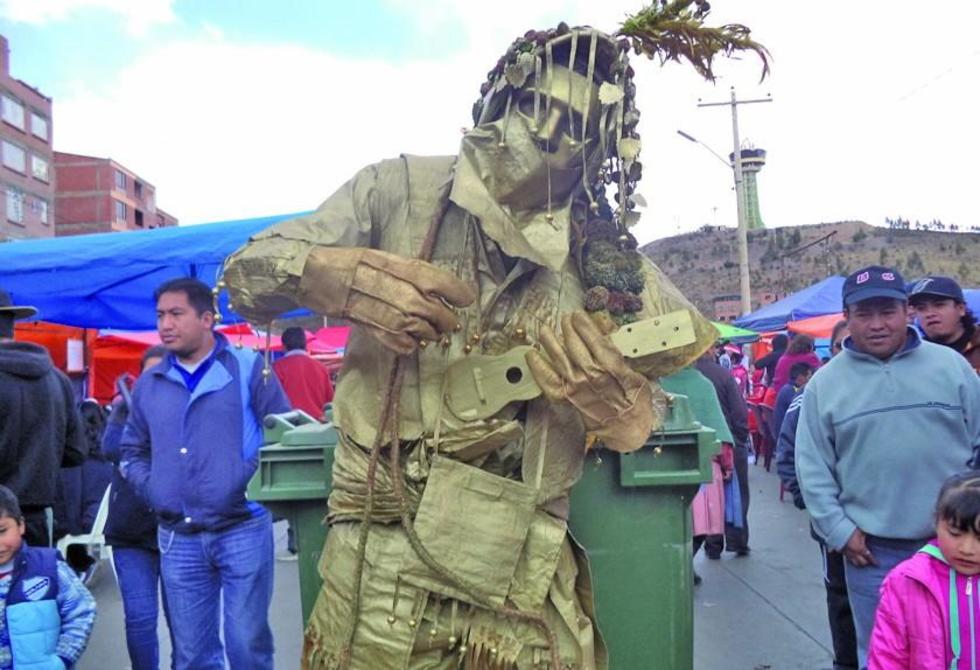 Mañana es la muestra de estatuas vivientes