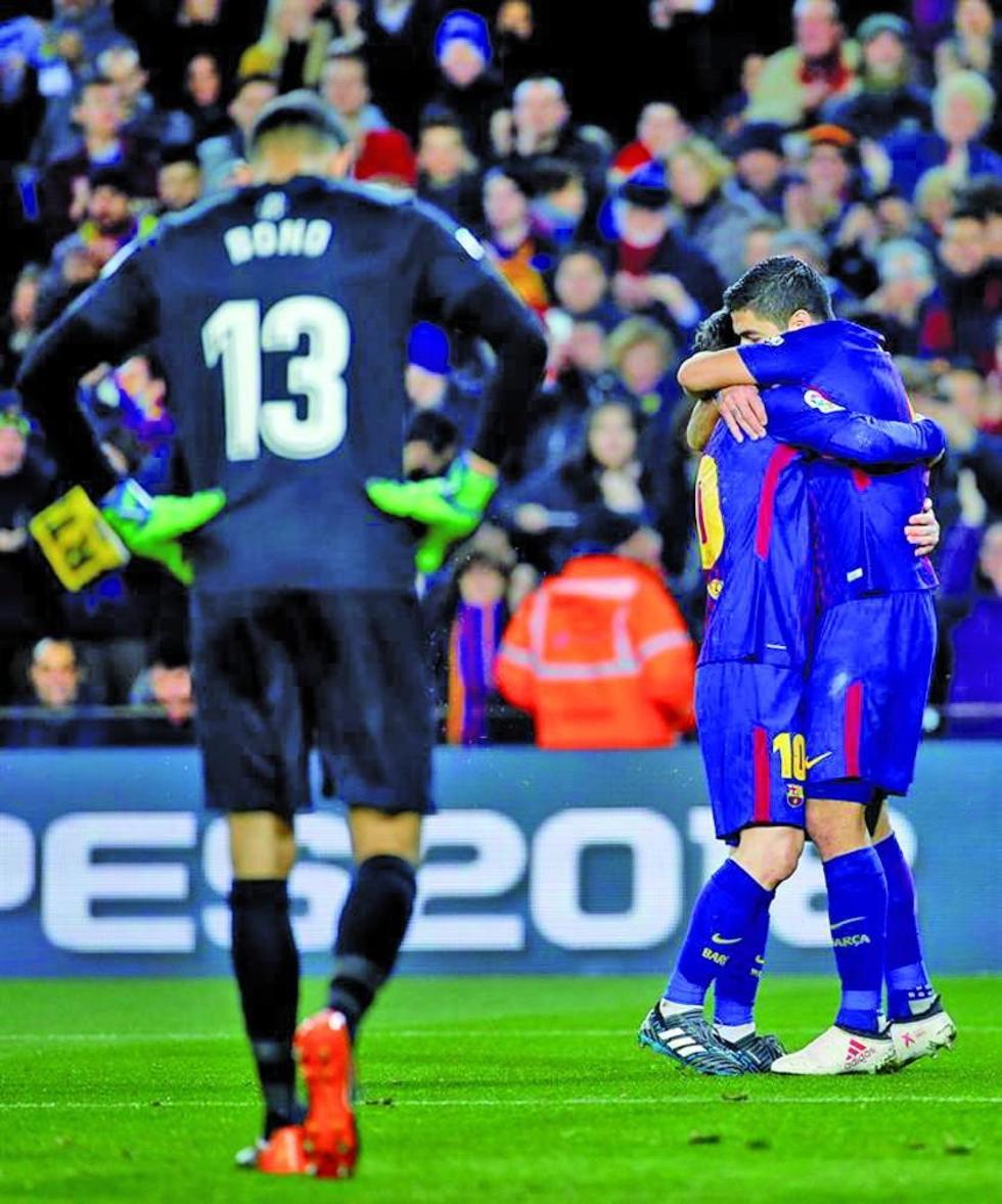 Barcelona se impone a Girona en el “Camp Nou”