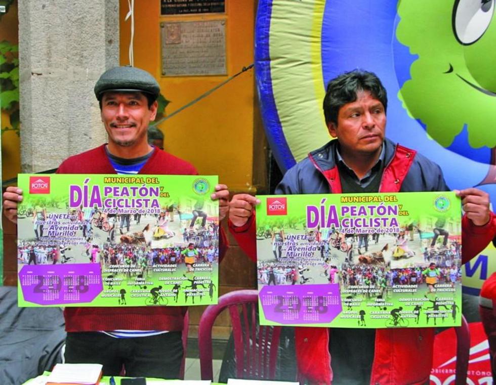 Preparan el Día del Ciclista y del Peatón