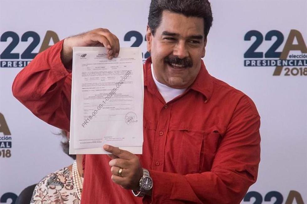 Maduro hace oficial candidatura para la presidencia de Venezuela