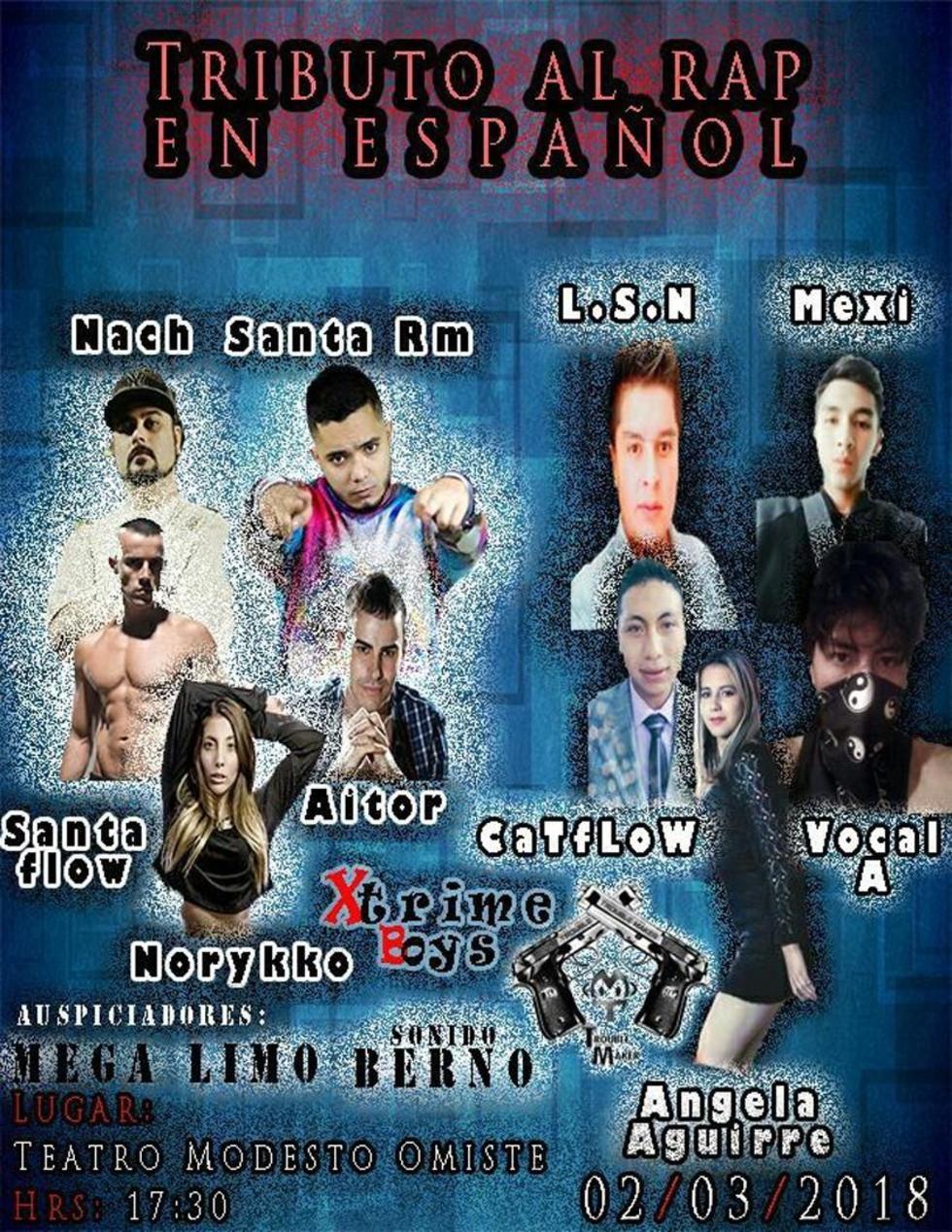Esta noche se vive tributo al Rap en el teatro Omiste