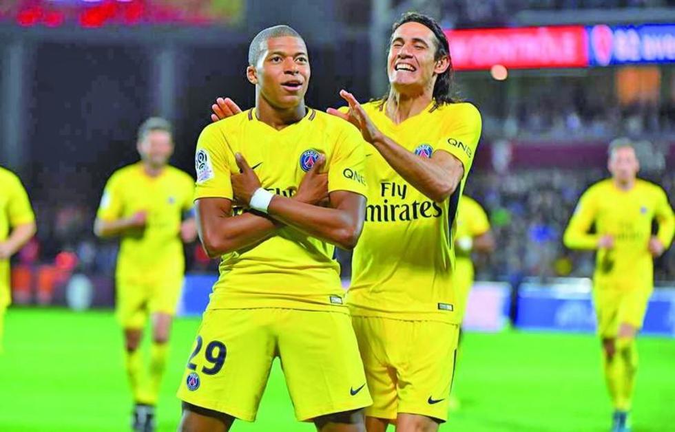 Mbappé y Cavani se perderán el partido de PSG