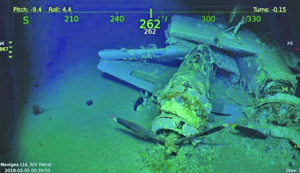 Encuentran en Australia restos de un  portaaviones de la II Guerra Mundial