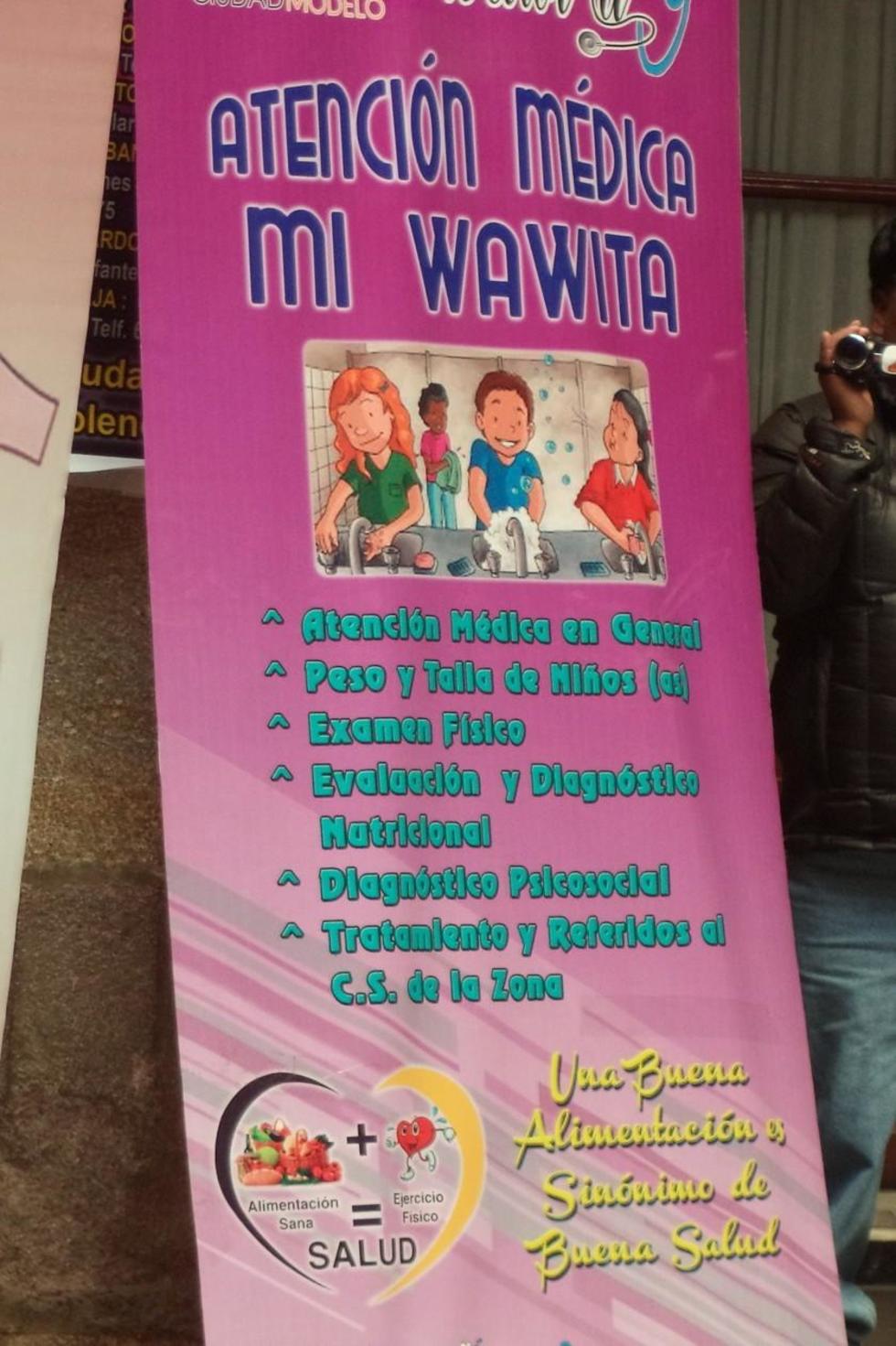 "Mi Wawita" ya atiende a alumnos de  dos escuelas