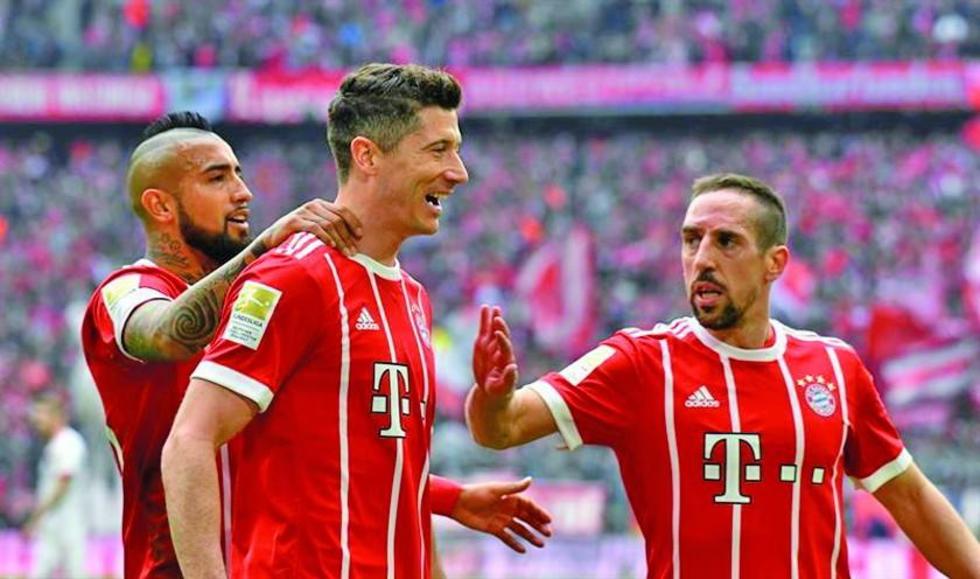 Bayern golea a Hamburgo y está a un paso del título
