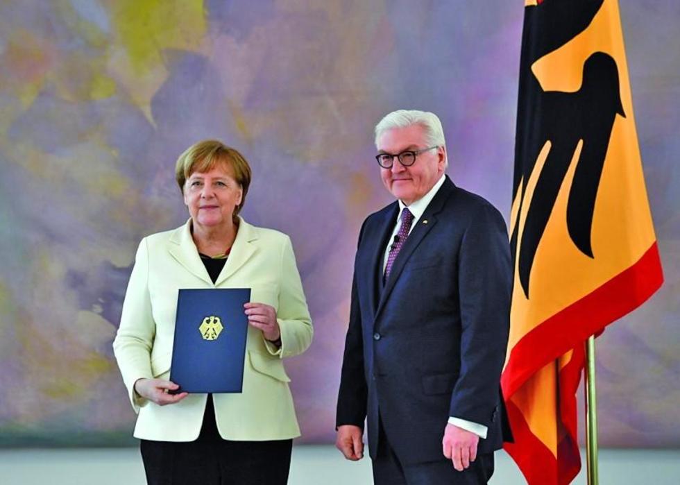 Angela Merkel jura a su cargo por cuarta ocasión en Alemania