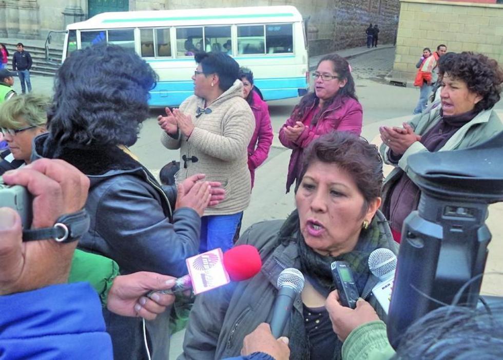 Los trabajadores de Ecobol piden la reinserción laboral