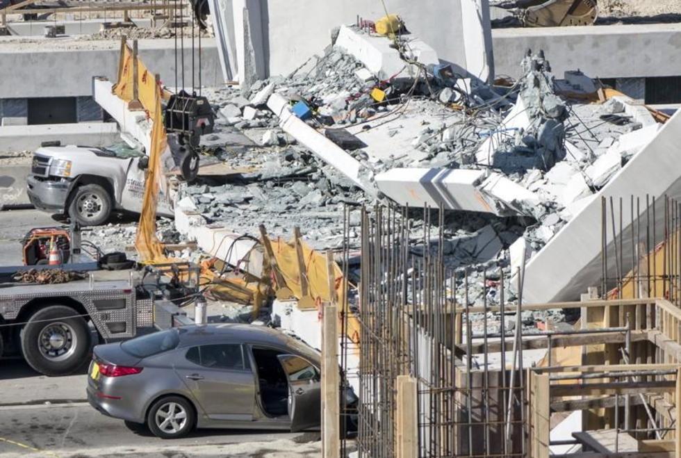 Desplome de puente en EE.UU.provoca seis muertos y heridos