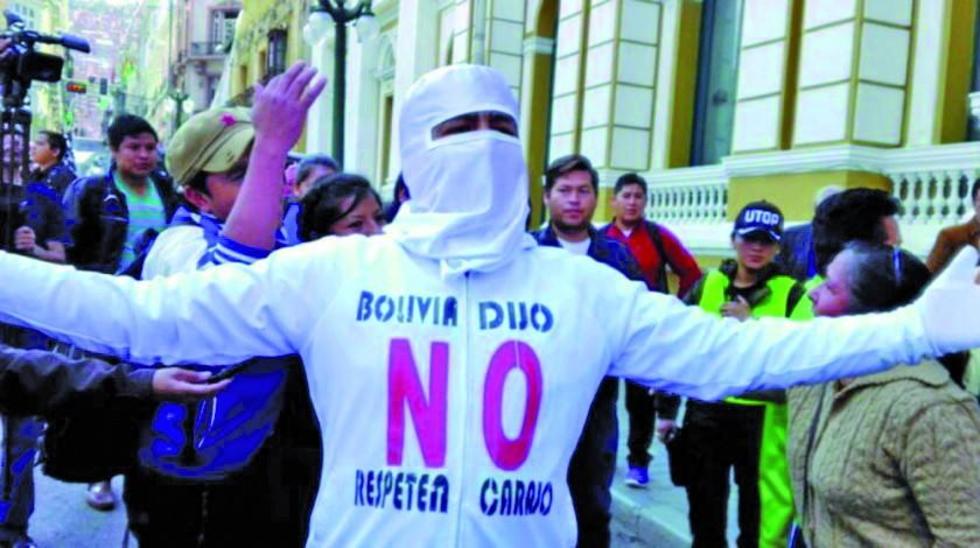 Reprochan a Evo por no respetar el 21 de febrero