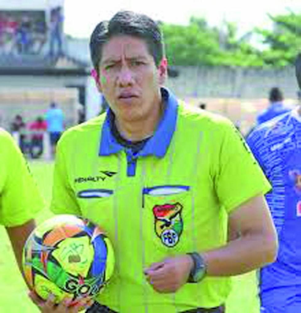 Árbitro paceño Luis Irusta dirigirá  su primer clásico potosino 
