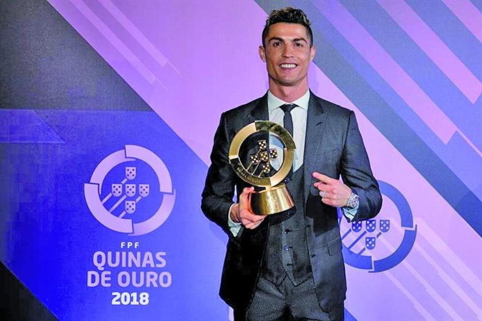 Cristiano Ronaldo es nombrado mejor jugador portugués