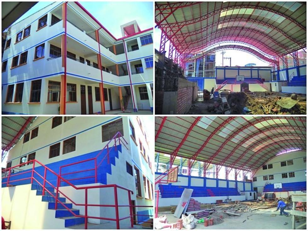 Ultiman obras de ampliación  para escuelas en el municipio