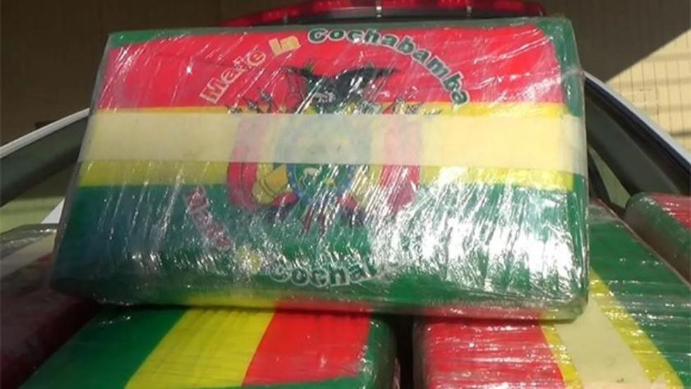 Hallan en Brasil droga con el rótulo made in Cochabamba