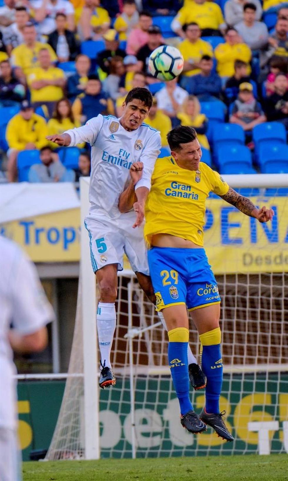 Real Madrid golea 3-0 a UD Las Palmas
