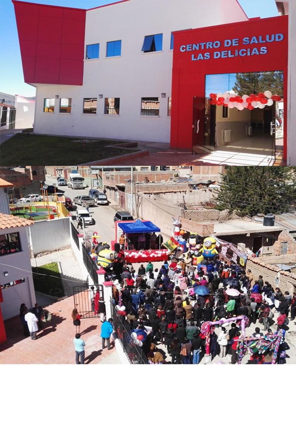 Entregan centro de salud que costó Bs 5.1 millones