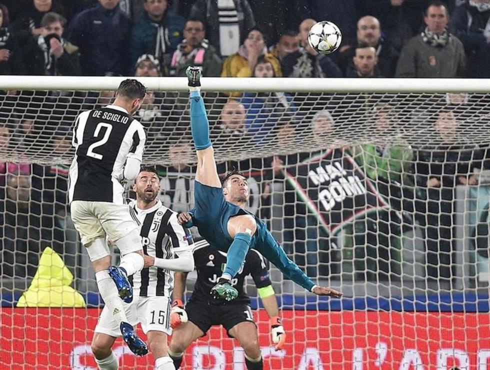 Real Madrid golea a Juventus