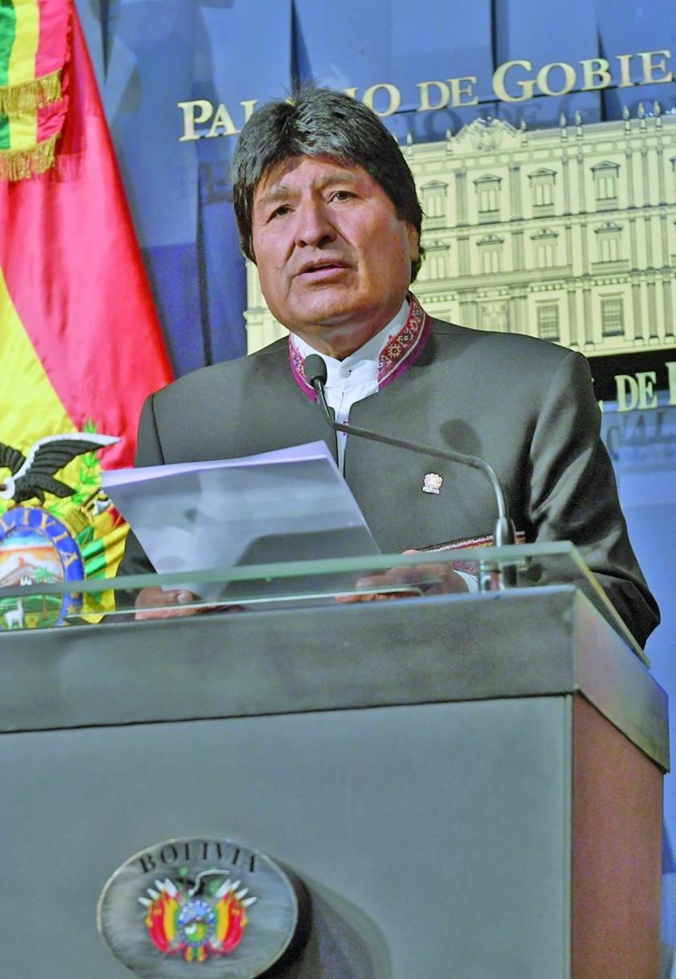 Evo acusa a la CIDH de defender “el terrorismo y el separatismo”