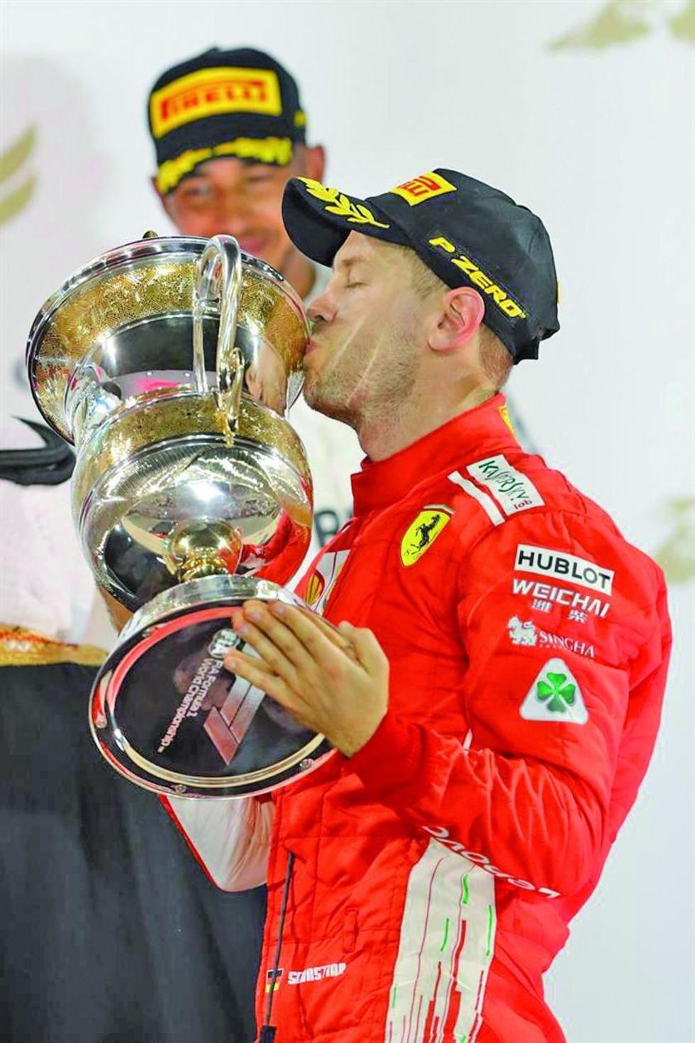 Sebastián Vettel gana el Gran Premio de Baréin