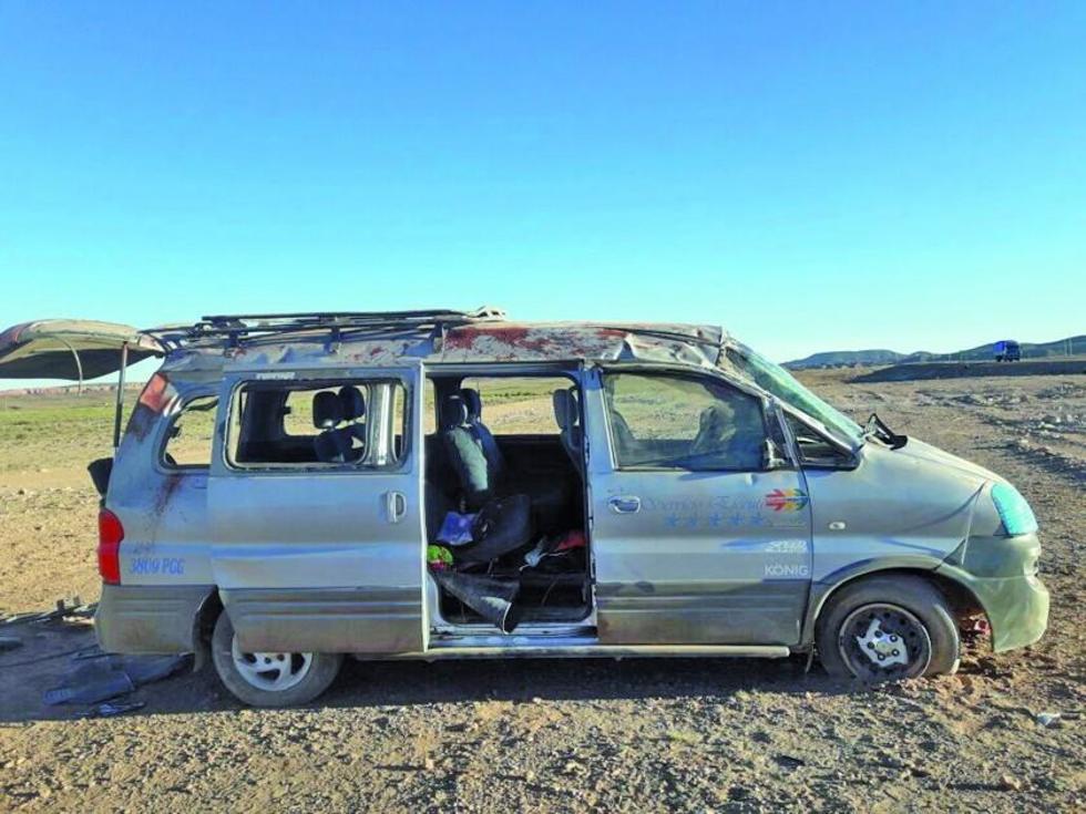 Una persona fallece tras un accidente en la carretera