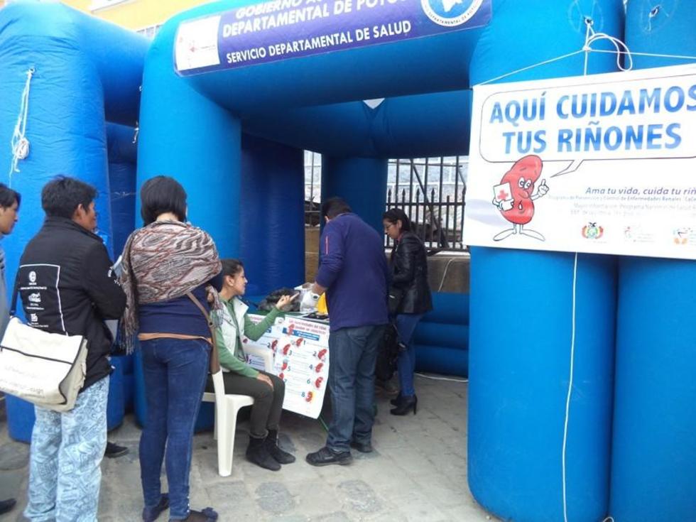 Centros sanitarios promueven el cuidado de los riñones