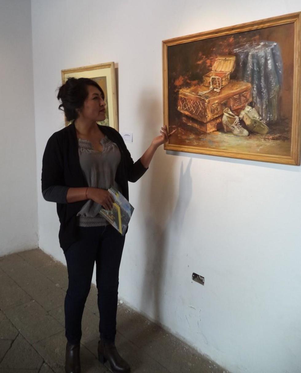 Abre muestra individual de la artista Rosaura Condori 