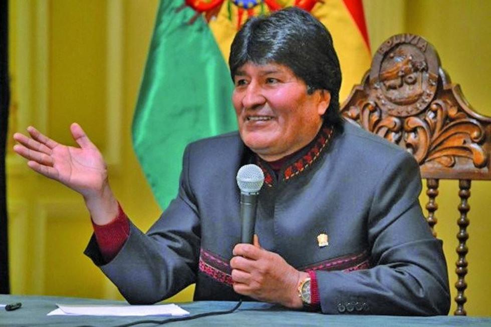 Evo devuelve observada la ley contra el contrabando a la Asamblea Legislativa