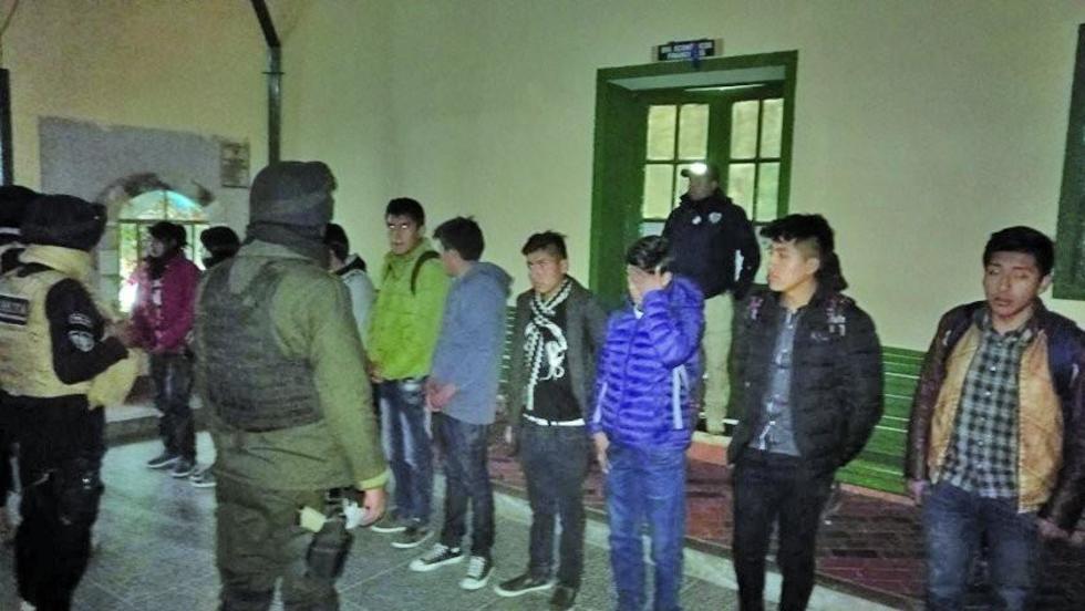 Varios infractores son llevados a la Policía