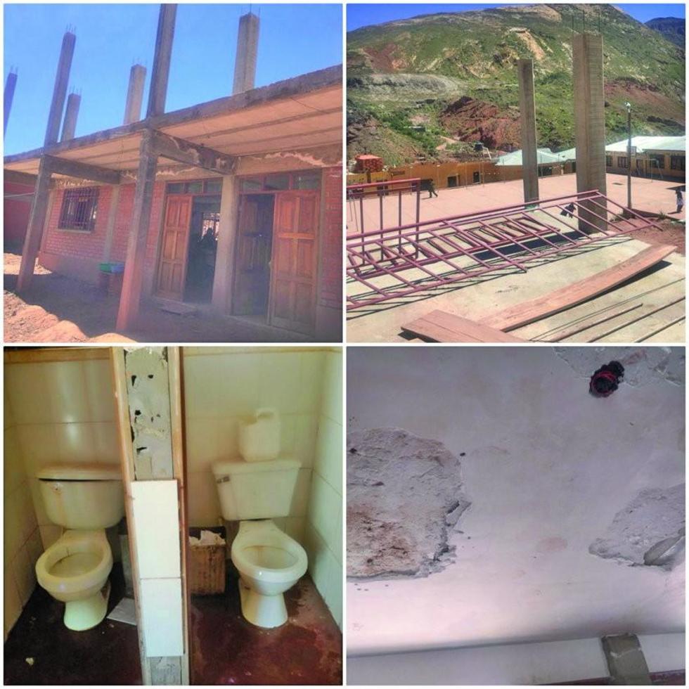 Inspección revela necesidad de continuar obra en aulas