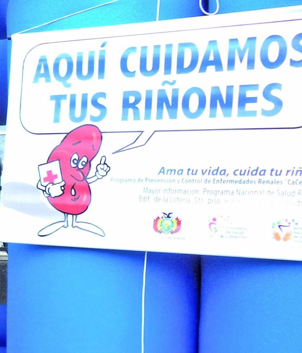 Campaña detecta las patologías del riñón