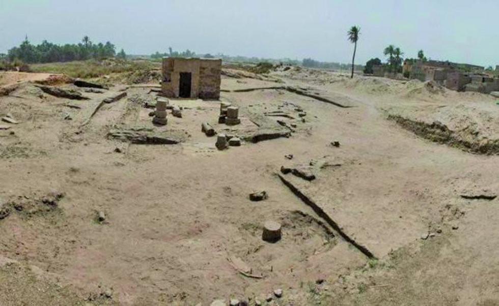 Hallan restos de santuario del dios egipcio Osiris
