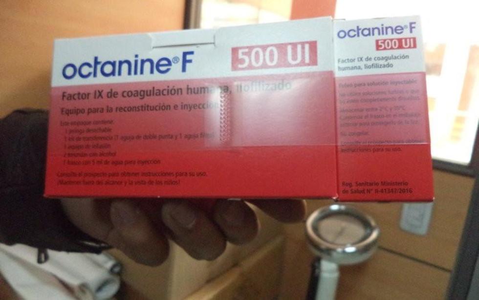 Dotan de medicamentos a pacientes con hemofilia en el Departamento