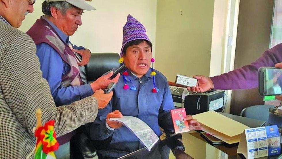 Acarapi cuestiona la labor de dirigentes de Comcipo