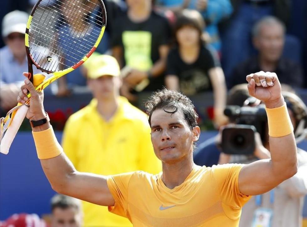 Nadal derrota a Carballés en Barcelona
