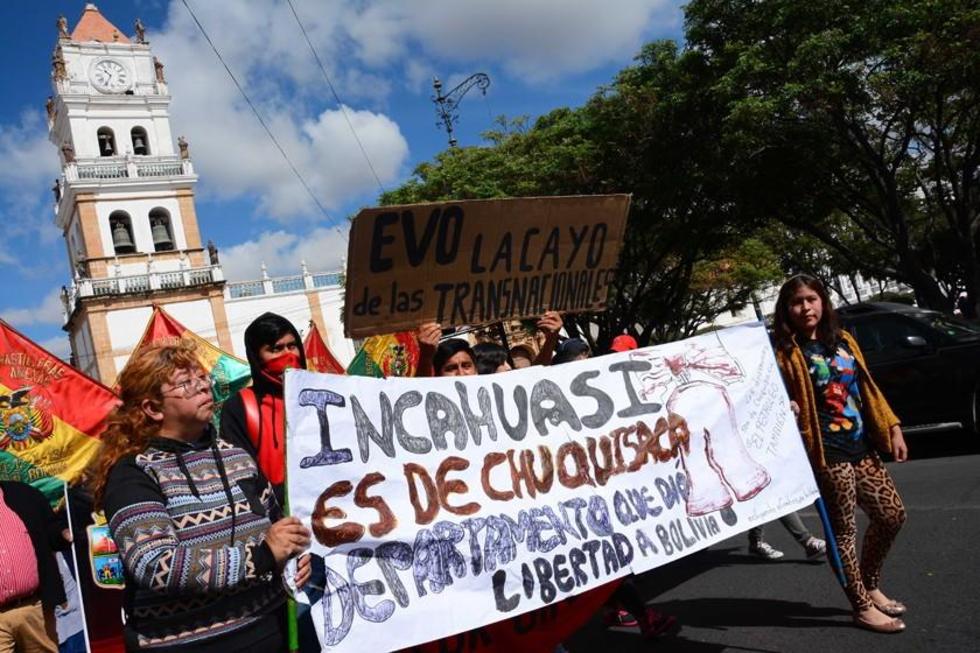 Anuncian cierre de la vía Sucre – Potosí por conflicto de Incahuasi